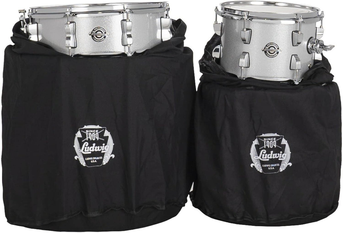 4-Piece Drum Set Shell Pack, Silver Sparkle C230