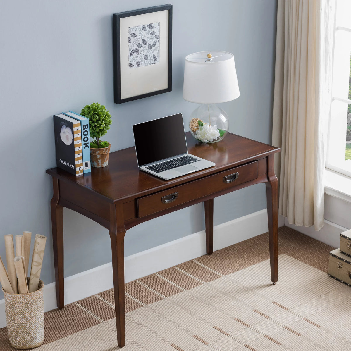 Laptop/Writing Desk in Heartwood Cherry F4431