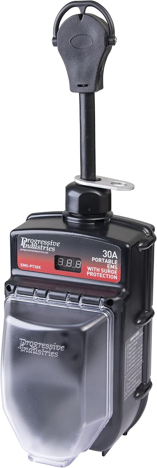 30 Amp Hardwired RV Surge Protector with Remote Display X8698