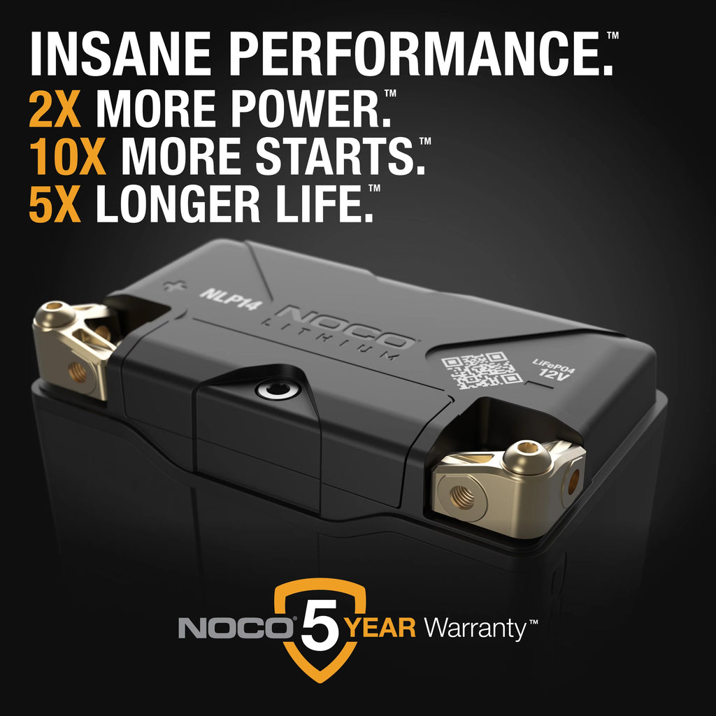 500A 12V 4Ah Lithium Powersport Battery A27942