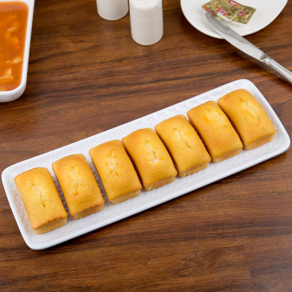White Rectangular Melamine Platter K470
