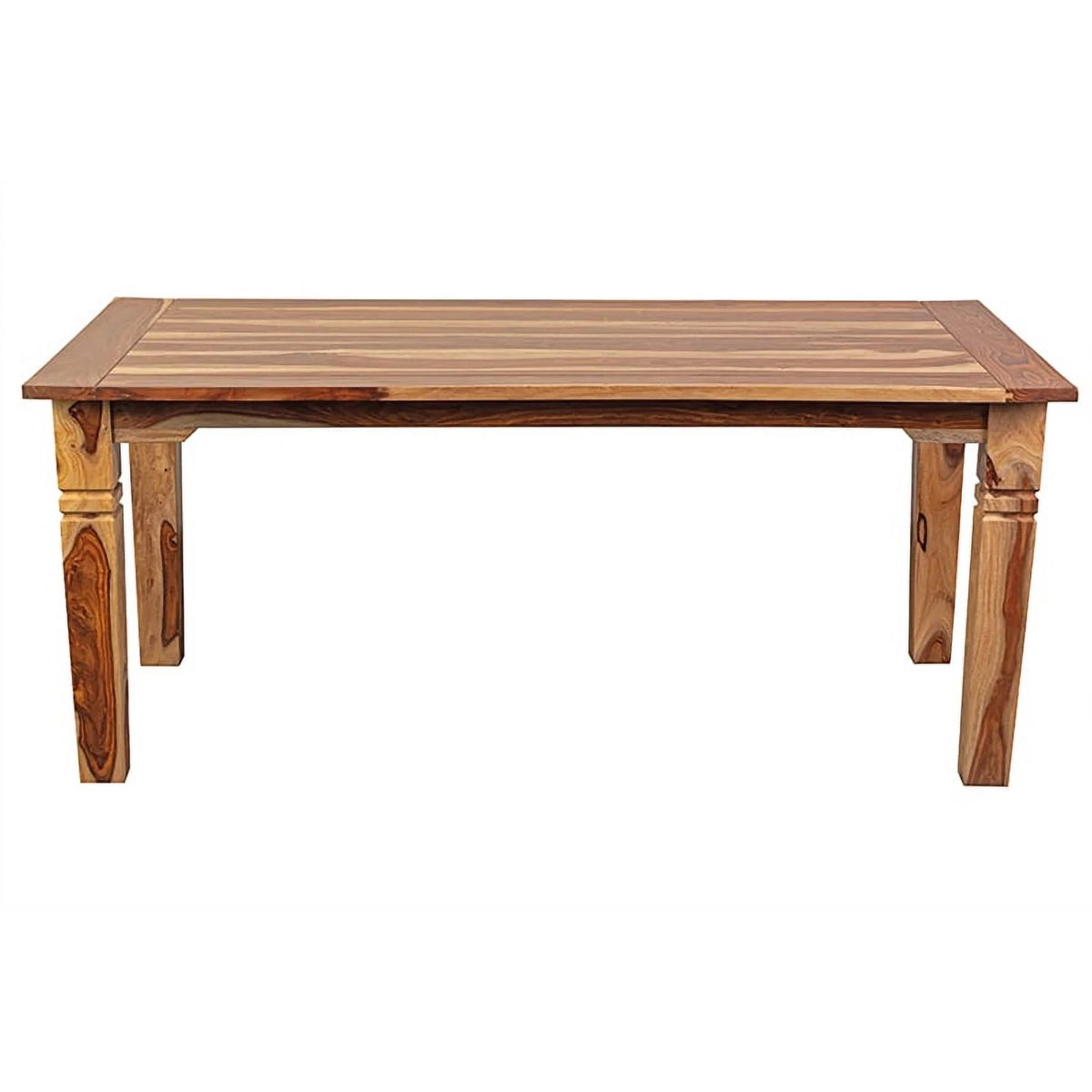 Solid Sheesham Wood 72" Rectangular Dining Table F225897