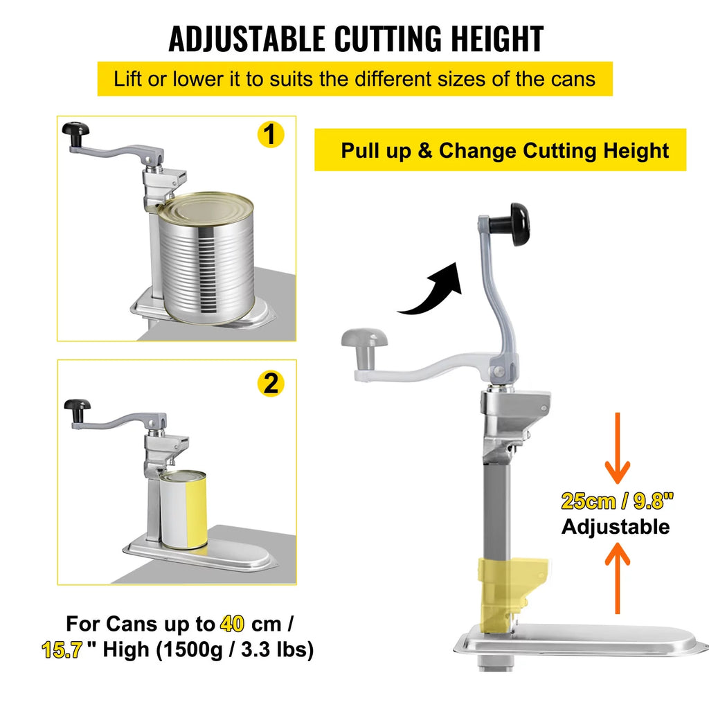 Manual Stainless Steel Can Opener K4662