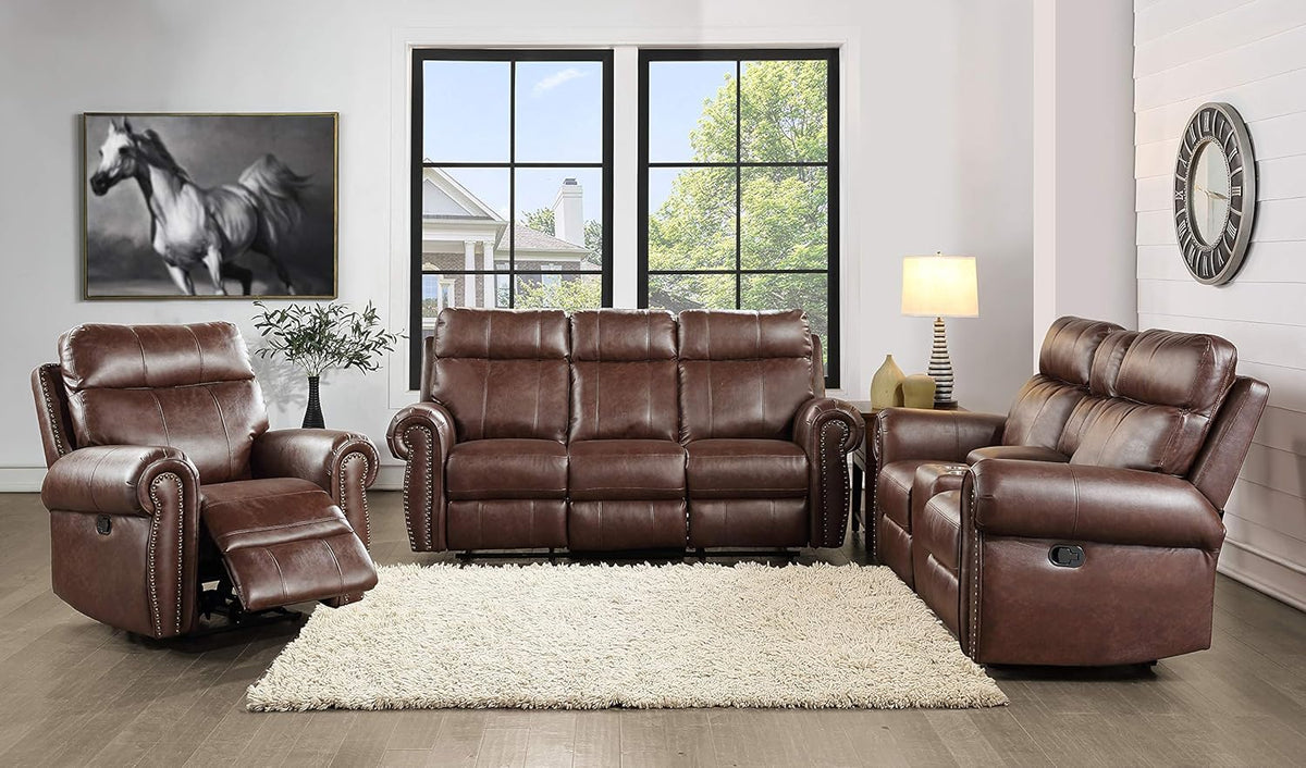 Brown Glider Recliner T150288
