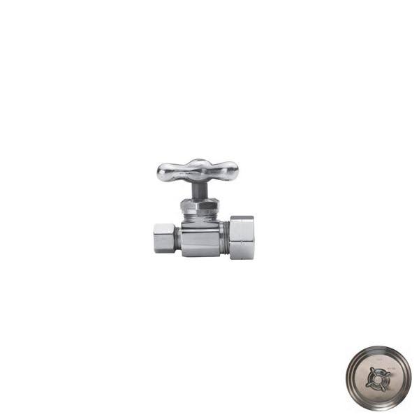 1/2x22 Compression Straight Valve A209
