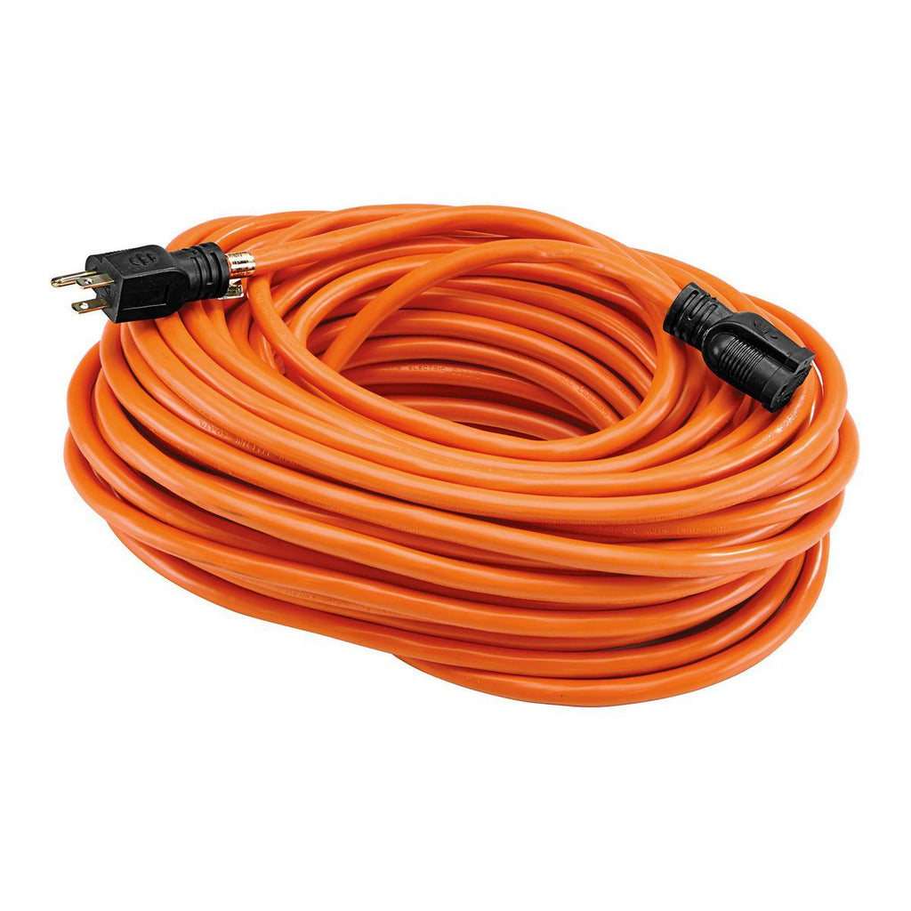 100 ft. 12/3 Gauge Outdoor Extension Cord, Orange W8545