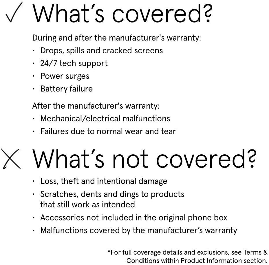 Laptop Accident Protection Plan Pack of 2 Z844