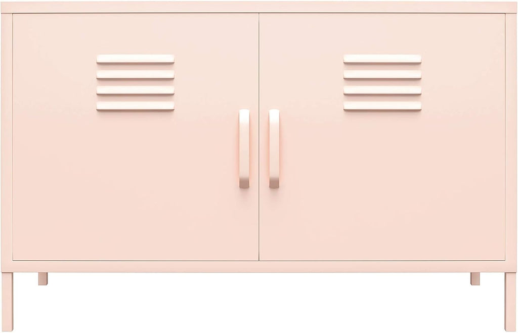 2 Door Metal Accent Cabinet J66618
