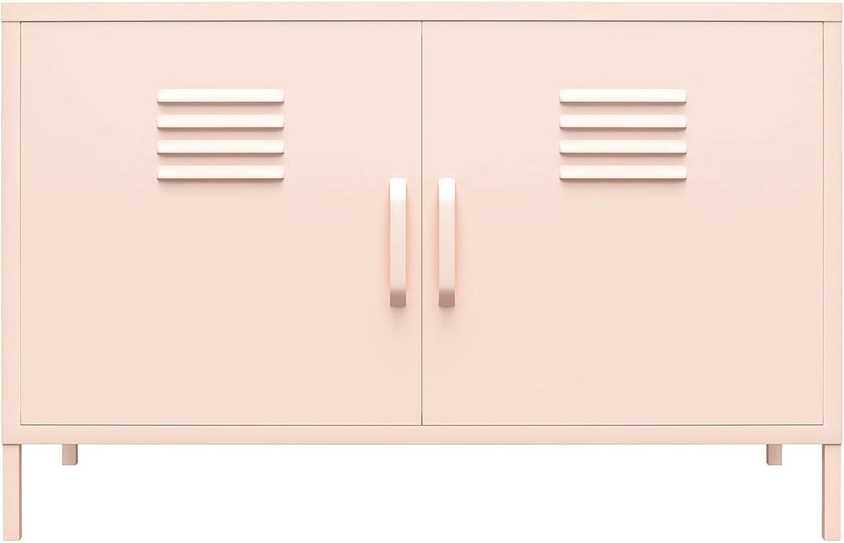 2 Door Metal Accent Cabinet J66618