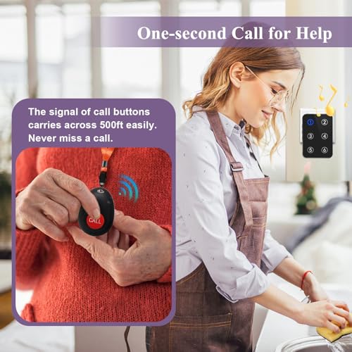 Wireless Nurse Call Button LED Call Light Call Bell B447346