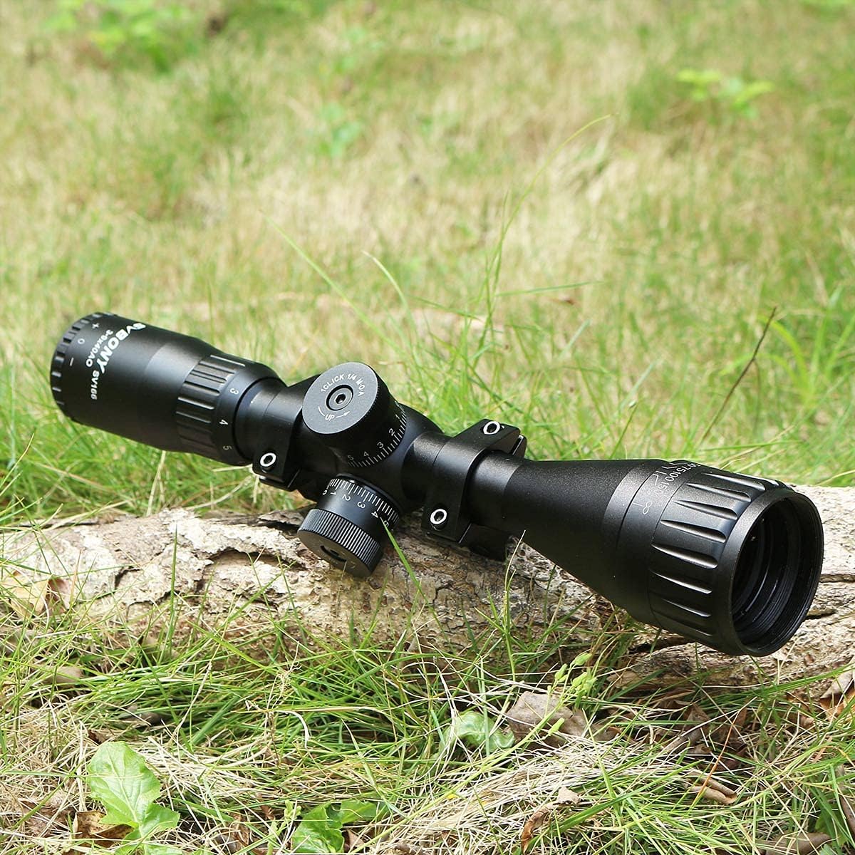 3-9x40 AO Rifle Scope with Mil Dot Reticle U902841