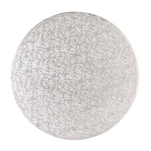 Round Silver Fern 17 inch Cake Board Pack of 5 S709309