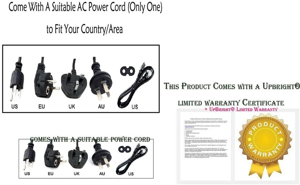 12V AC/DC Adapter 4-Pin DIN Power Supply E930