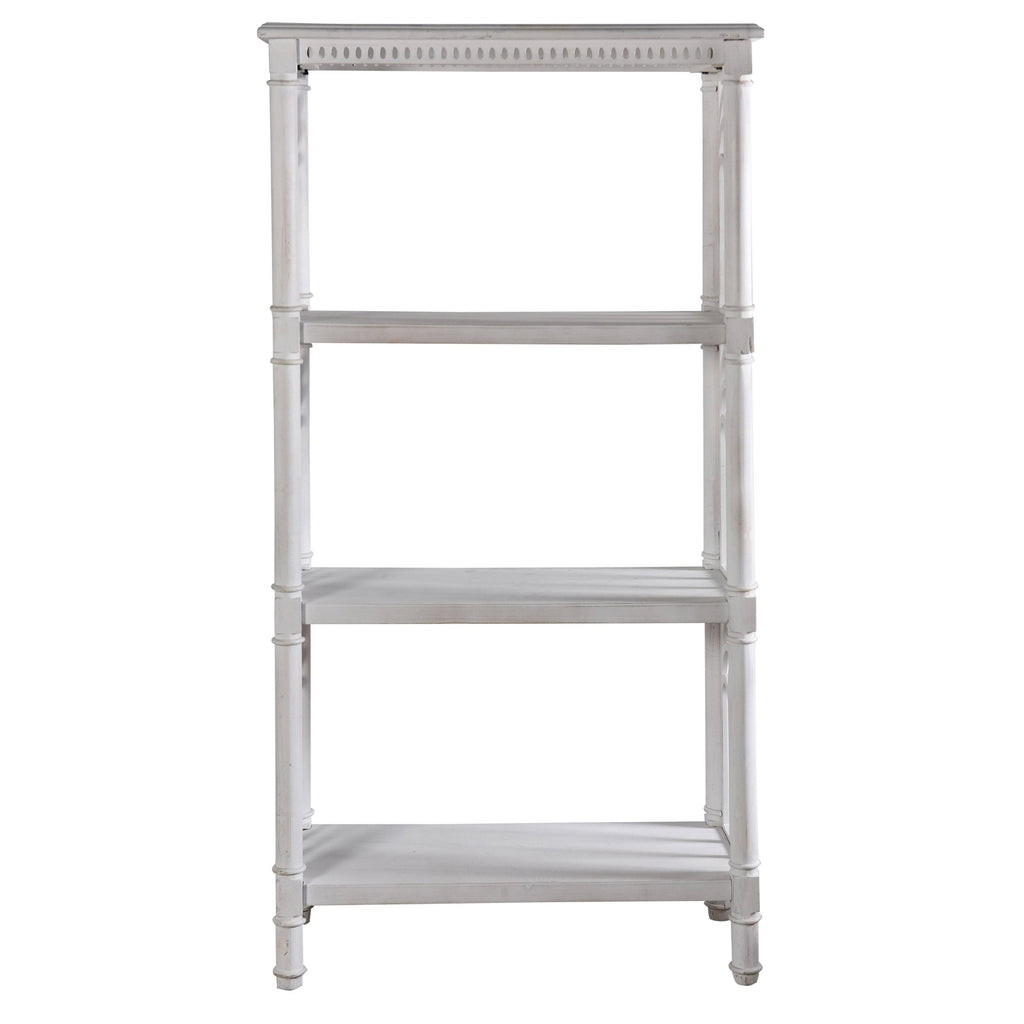 White Bookcase Y860