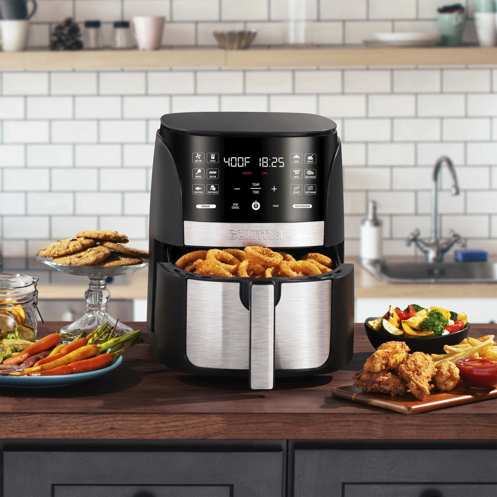 6 Qt Digital Air Fryer with 12 One-Touch Cooking Functions M40008