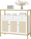 White Dresser with Drawers and Doors Y901039