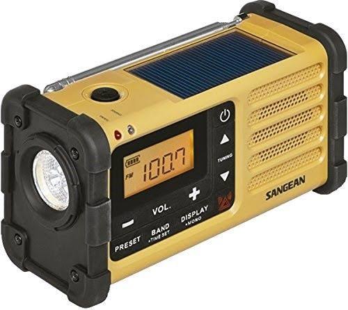 Yellow Portable Stereo Radio W8087