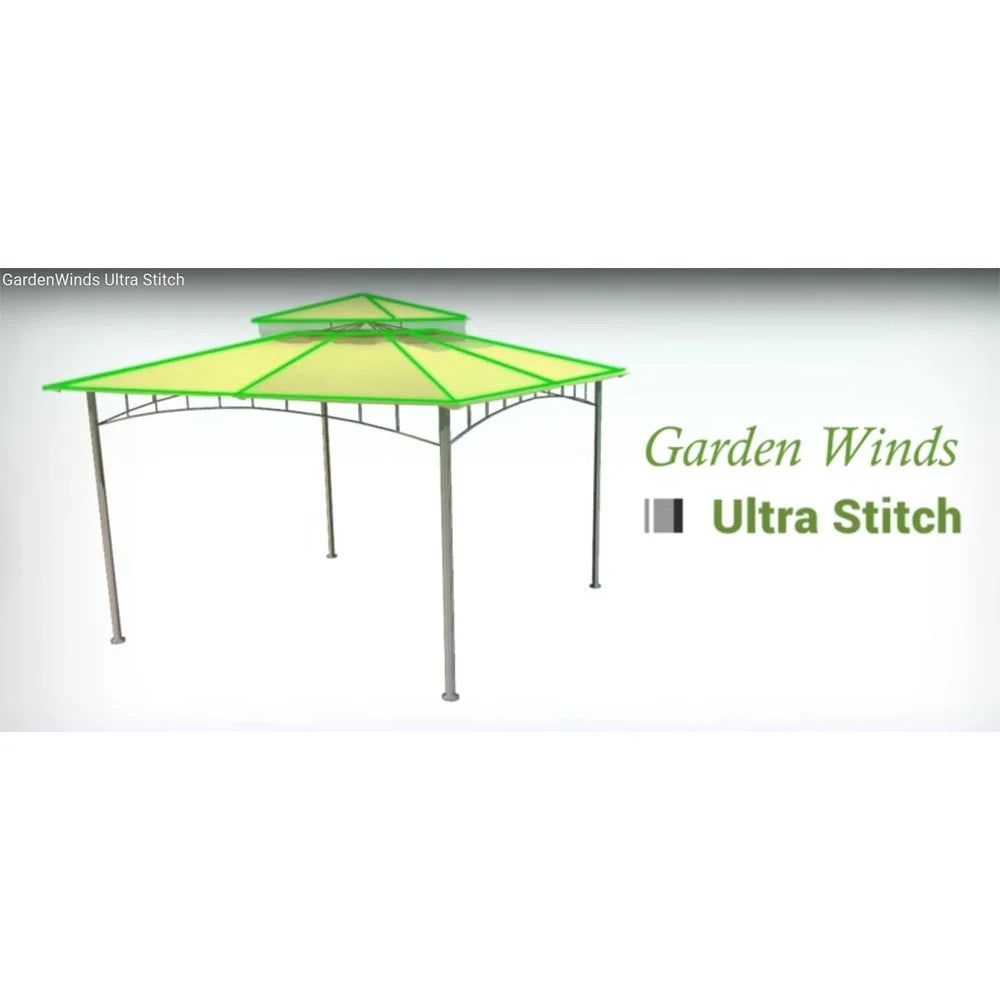 10' x 12' Replacement Canopy Top Cover for Gazebo E178