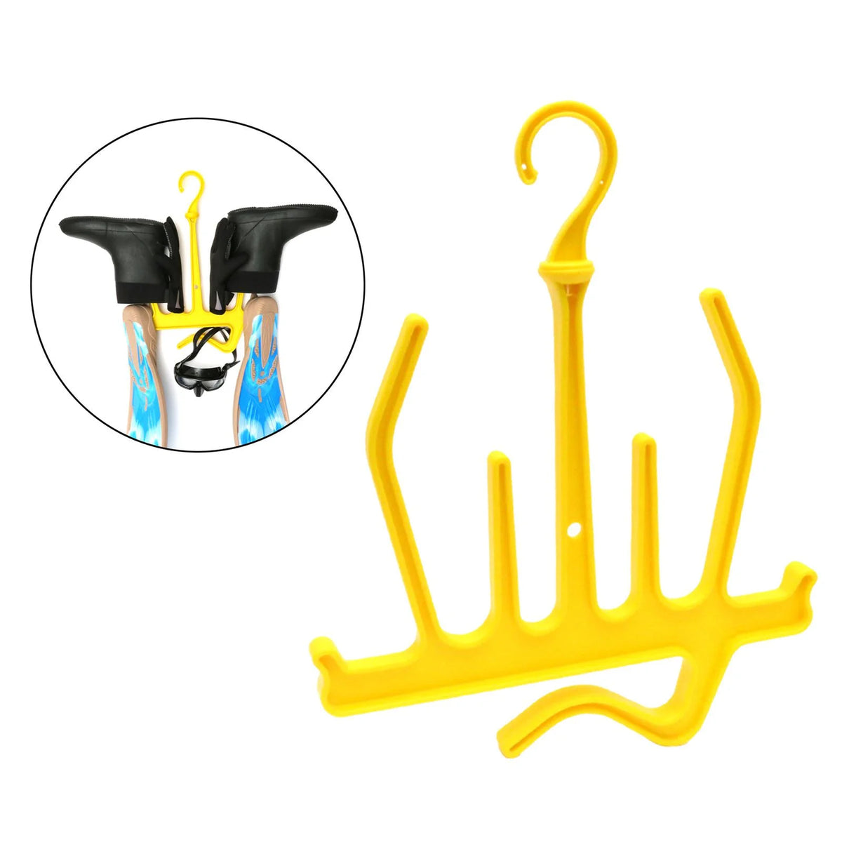 Diving Hanger Surfing Gear Hangers Fast Drying Drain Yellow F47100