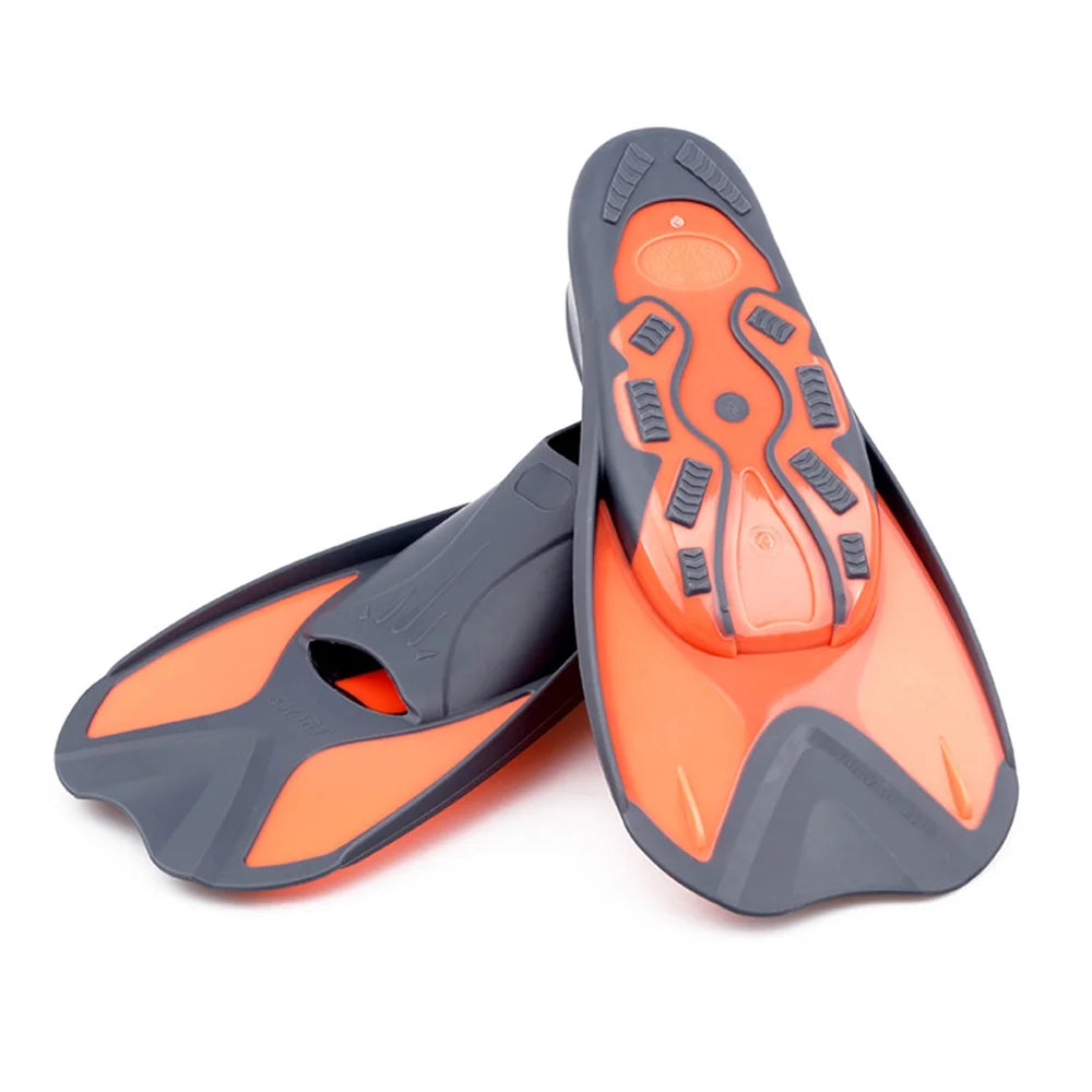 Kids Short Swim Fins for Snorkeling Training W248