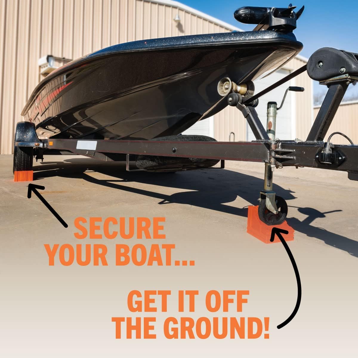 Boat Trailer Pack, Orange Pack of 2 P3811