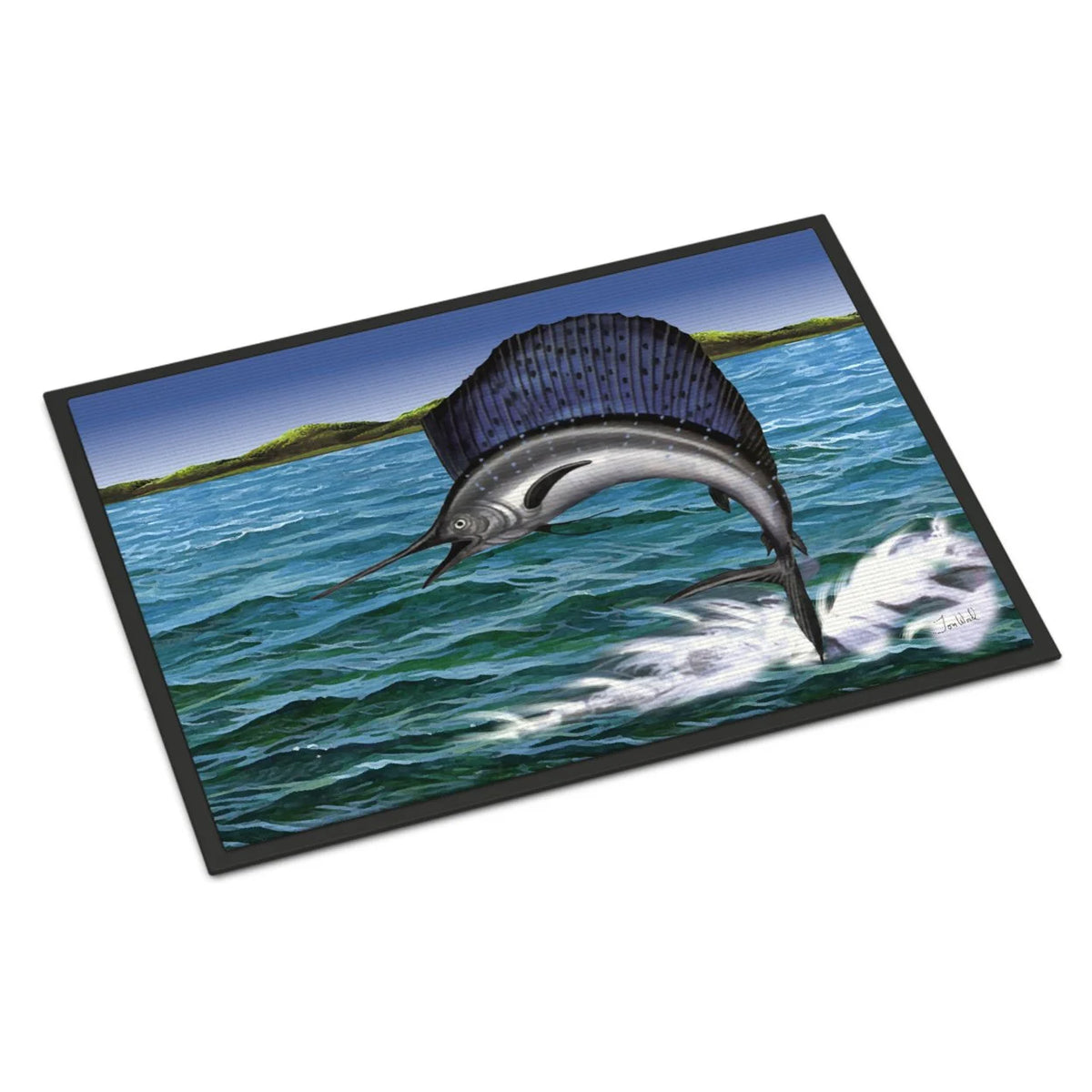 Blue Marlin 24x36 Doormat G14869