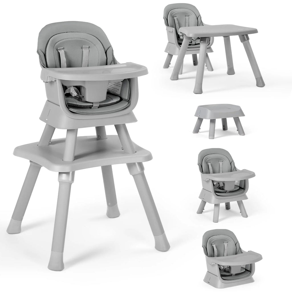 8 in 1 Black Baby High Chair P408