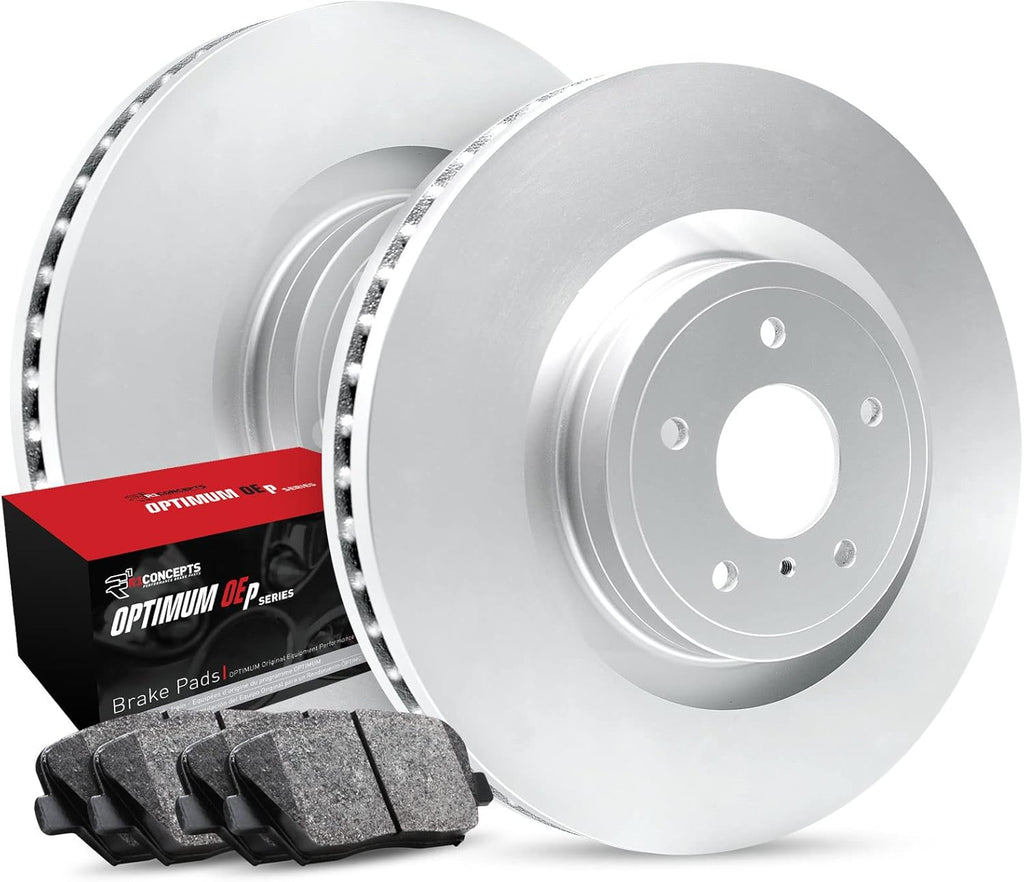 Rear Carbon Brake Rotors with Optimum OEp Pads Z31631