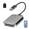 Grey Wireless Carplay Adapter with USB C Receiver R181