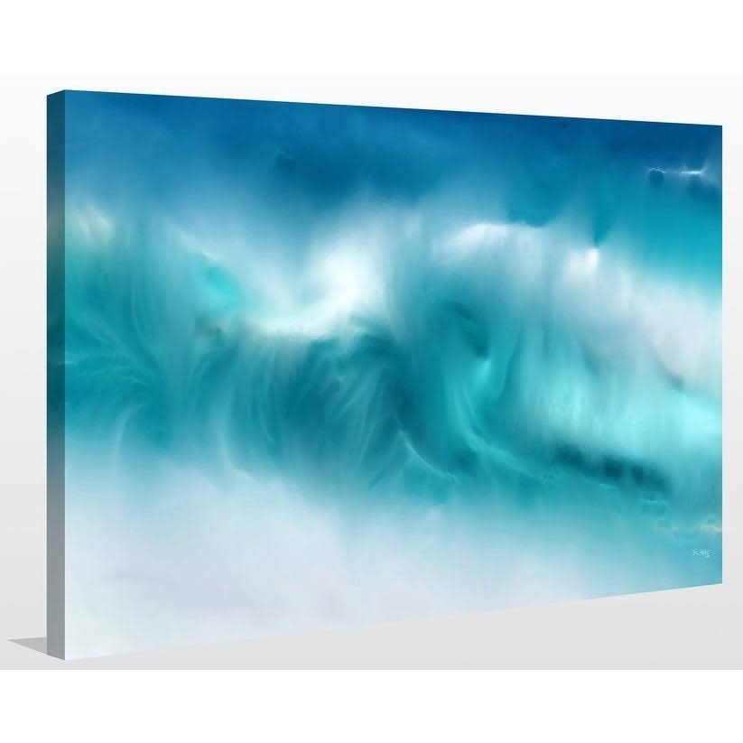 Blue Ocean Giclee Canvas Art 30 x 40 T876