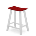 White Sunset Red Bar Stool Q555