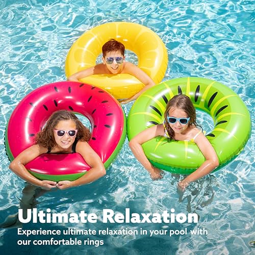 Inflatable Swim Tube Raft 3 Pack J684050