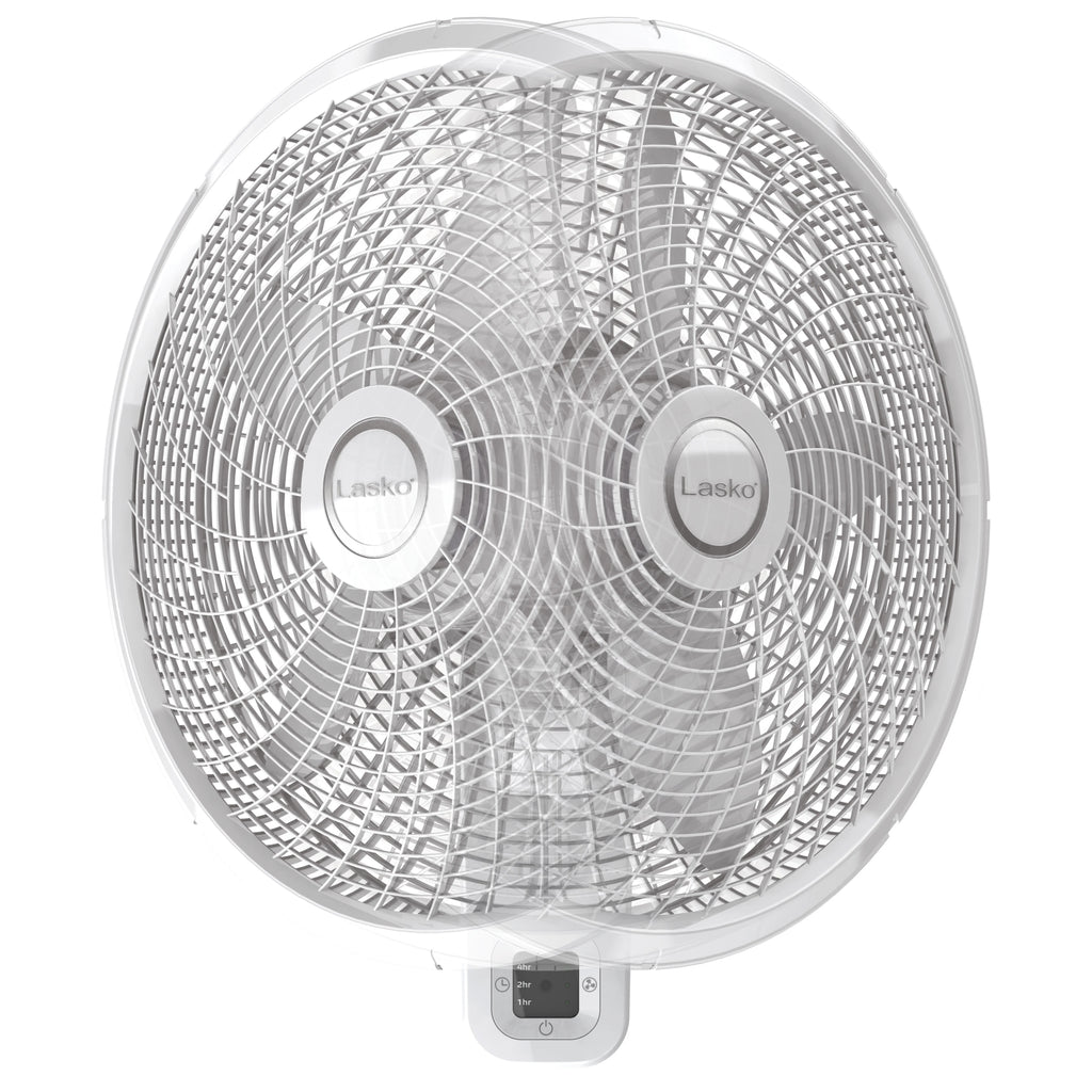 18" Oscillating Wall-Mount Fan with Remote Control R740