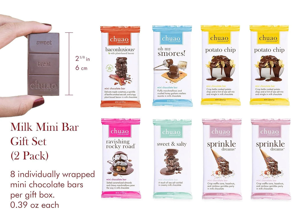 Milk Chocolate Assorted Bars 16 Pieces E14960