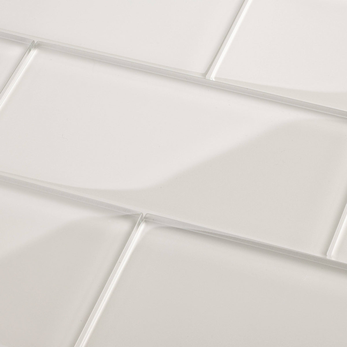 Alabaster 3x6 Glass Subway Tile D3008