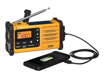 Yellow Portable Stereo Radio W8087