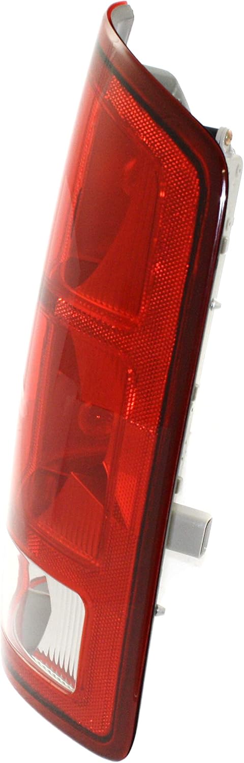 Tail Light Assembly Set of 2 Halogen Clear & Red Lens K98664