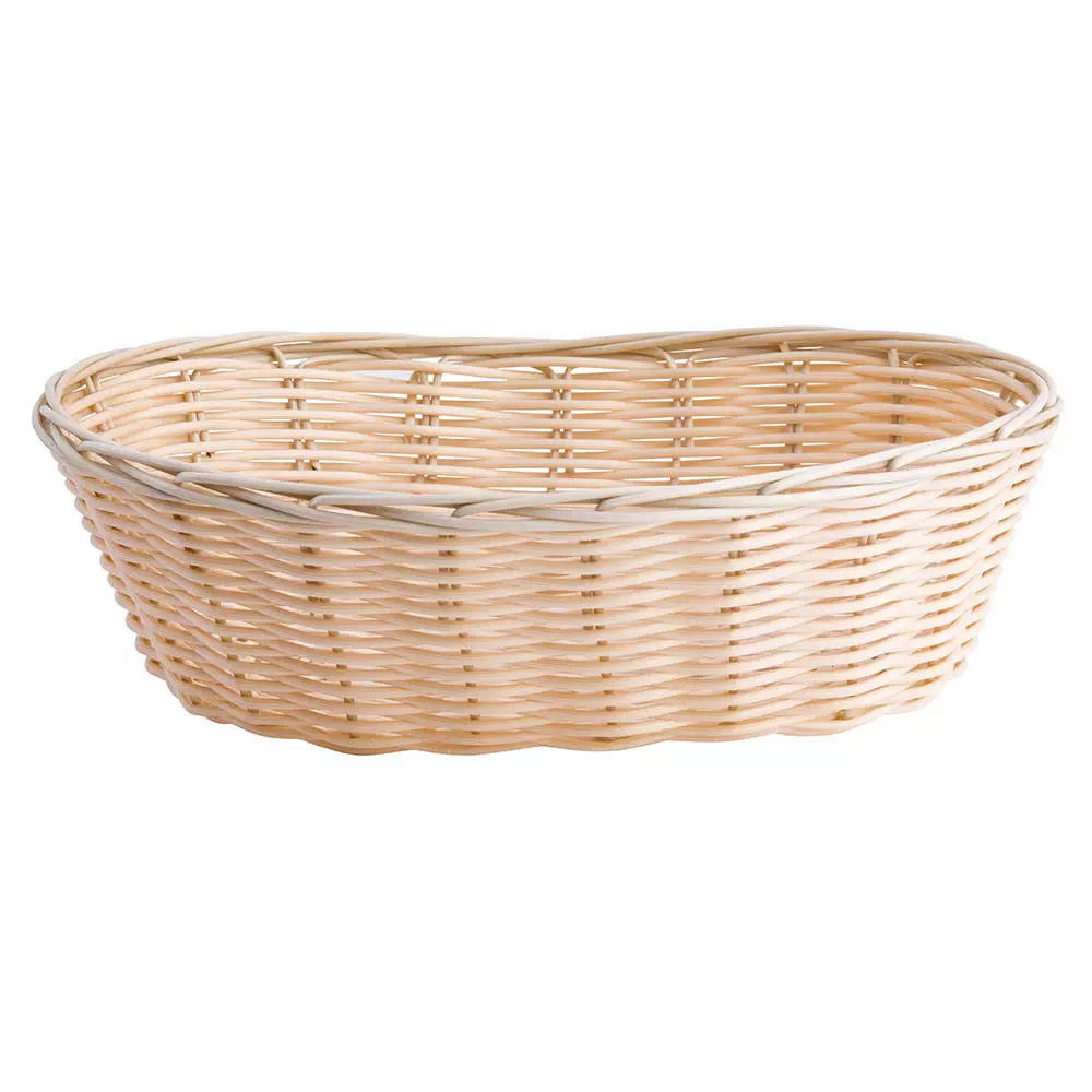 Natural Handwoven Oval Basket, 12 Packs U711
