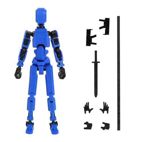 6 Pack 3D Printed Multi-Jointed Movable Action Figure S975789