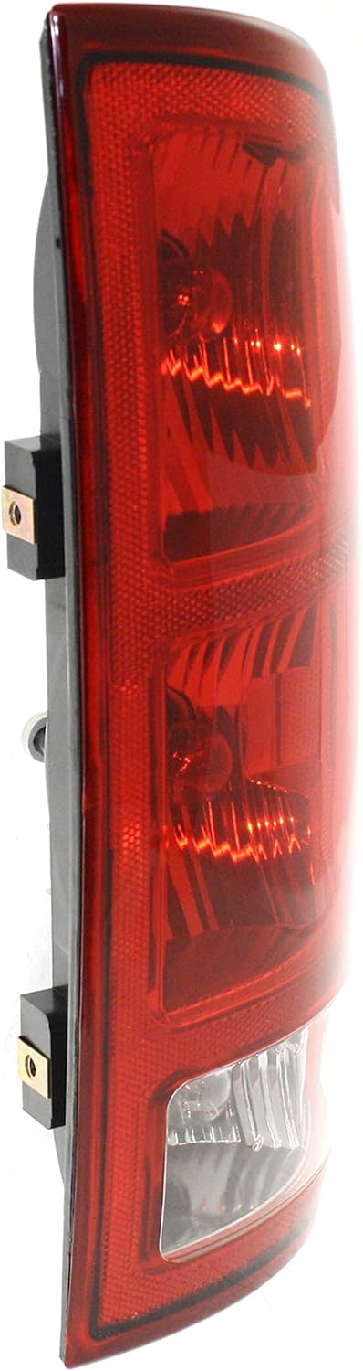 Tail Light Assembly Set of 2 Halogen Clear & Red Lens K98664