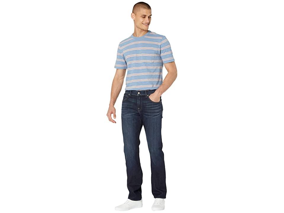 Mens Straight Dark Jeans F7846
