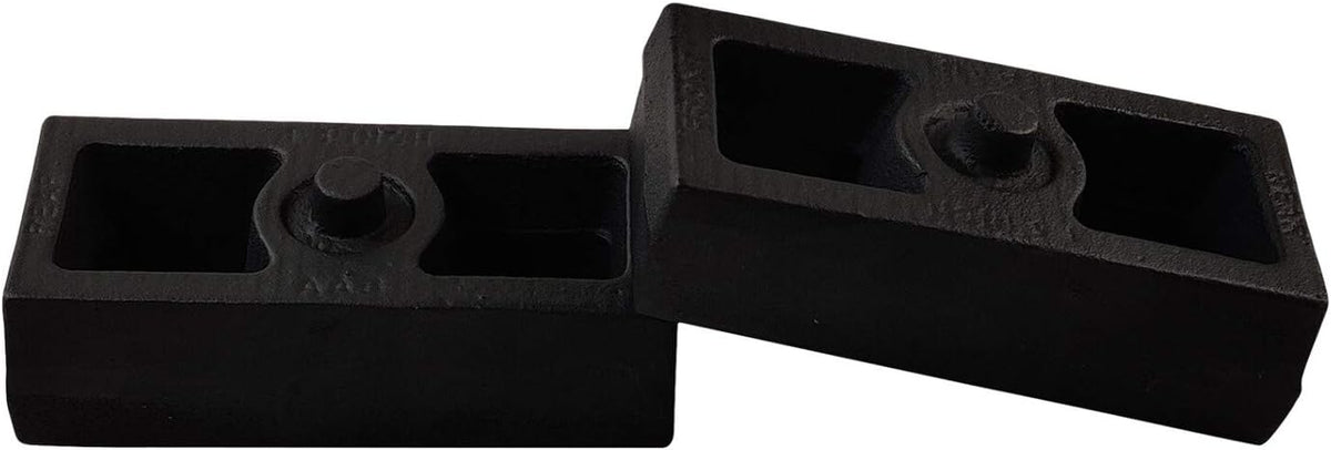 1.5 Rear Suspension Lift Cast Iron Blocks with 12.5 Square Leaf Spring Axle U Bolts K454228