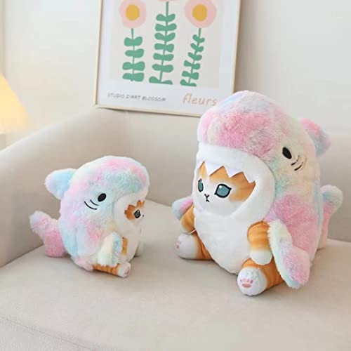 Grey Blue Dazzling Gold Plush Toy Stuffed Animal Doll Pillow G3998
