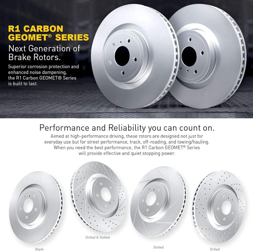 Rear Carbon Brake Rotors with Optimum OEp Pads Z31631