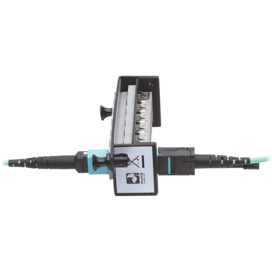 Fiber optic Patch cable OM3 16.4 ft Aqua X640853
