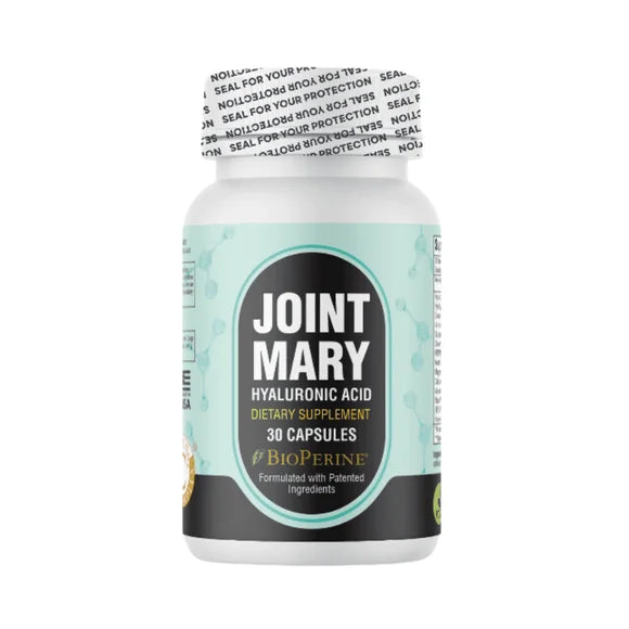 Hyaluronic Acid Joint Support Supplement with Collagen Turmeric Glucosamine MSM 30 Capsules N5129