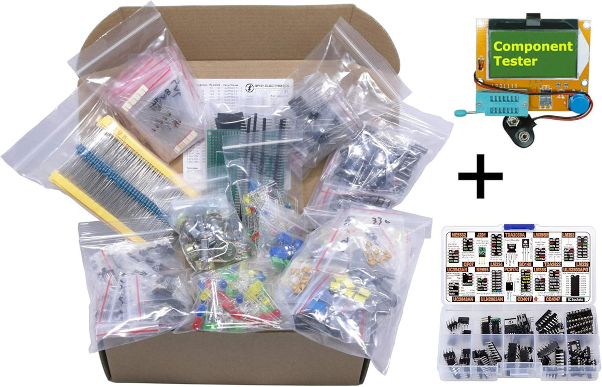 1870 pcs Electronic Component Kit Assortment X34495