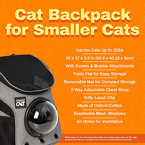 Airline Approved Cat Carrier Backpack with Space Capsule Bubble J79864