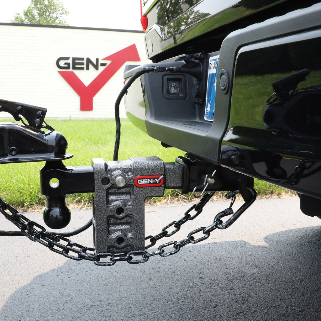 Adjustable 12.5" Drop Hitch with Dual-Ball for 2" Receiver H812129