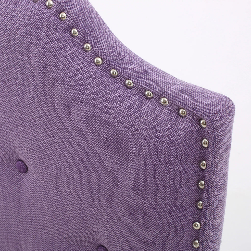 Light Purple Fabric Full/Queen Headboard Z997